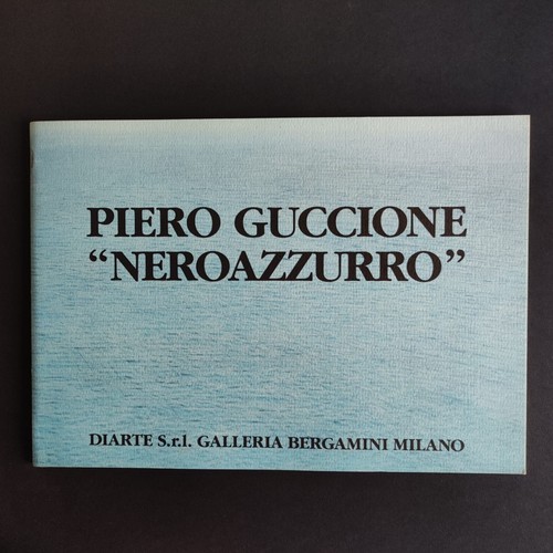 Piero guccione neroazzurro - guccione,, "neroazzurro"