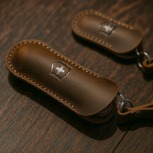 Leather sheath cowhide holster - sheath,