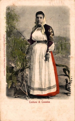 Sassari costumi sardi cossoine - costumi,