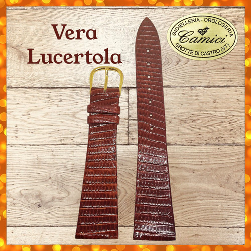 Cinturino pelle vera lucertola - cinturino,