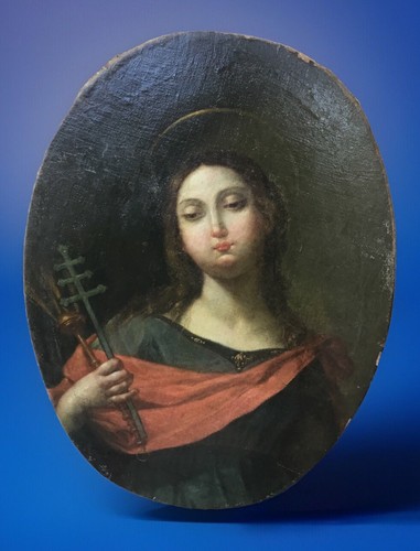 Dipinto antico su tela - 🌈,