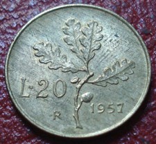 1957-R (SERIFED 7) ITALY 20