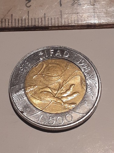 Moneta 500 lire - moneta, da