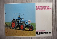 Eicher depliant originale per