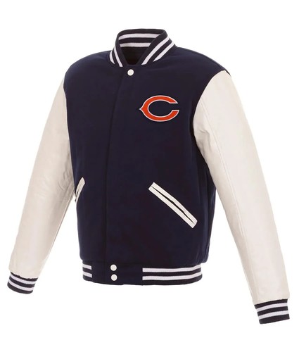 Giacca chicago bears blu navy - giacca,