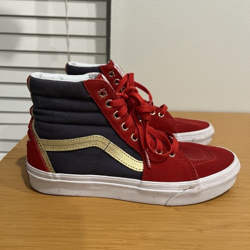 Skate vans marvel captain - marvel,