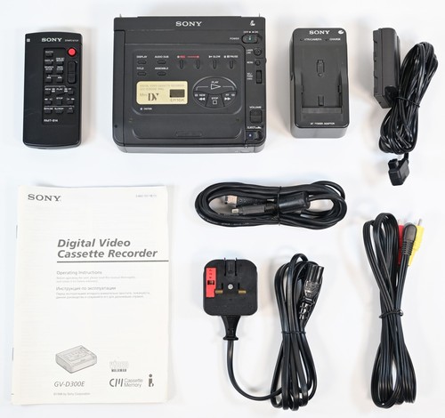Sony d300e video minidv - sony, gv-d300e