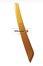 Splitter Lama Anteriore in VERO CARBONIO Giallo-oro per Abarth 595 - 695 Rest.