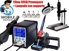 ✅ STAZIONE SALDANTE ARIA CALDA 995 D PLUS + LAMPADA CON SUPPORTO PISTOLA