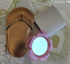 SET KIT MANICURE PEDICURE DA VIAGGIO CON SPECCHIETTI FORBICINE