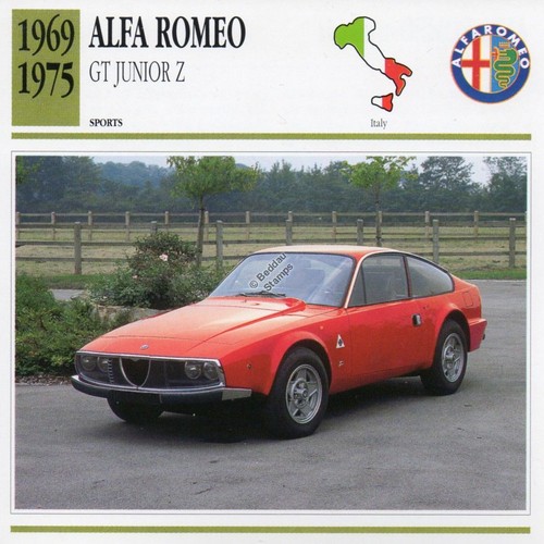 1969 1975 alfa romeo junior - gt,