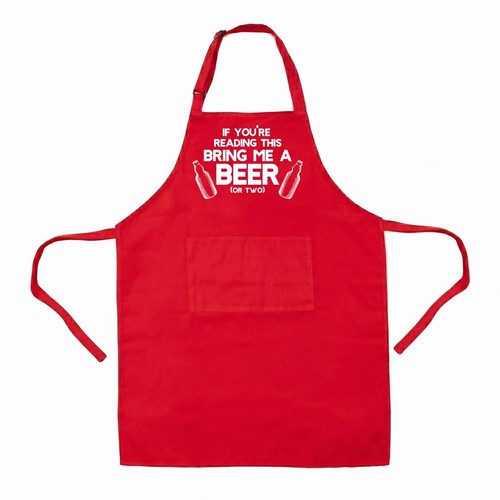 Grembiule bbq rosso porta - bbq,