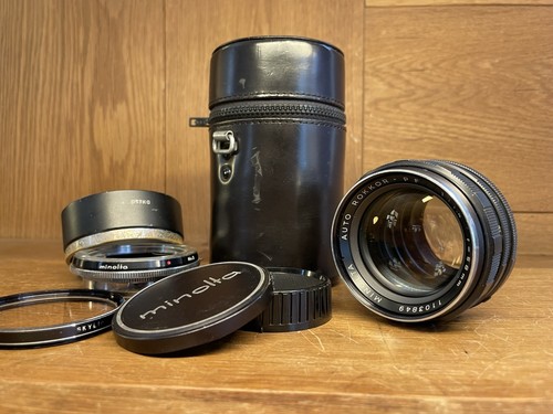 Minolta auto rokkor 58mm 4 - 58mm, f/1.4