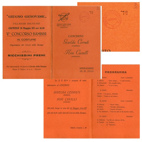 Raro invito timbro 1934 - invito, timbro-1934