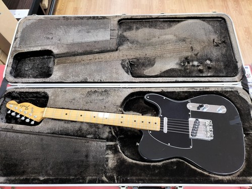 Fender telecaster black made - black,