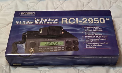 Ranger rci 2950 - ranger, dx