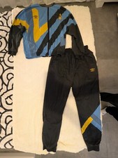 tuta inter uomo vintage replikit umbro xl