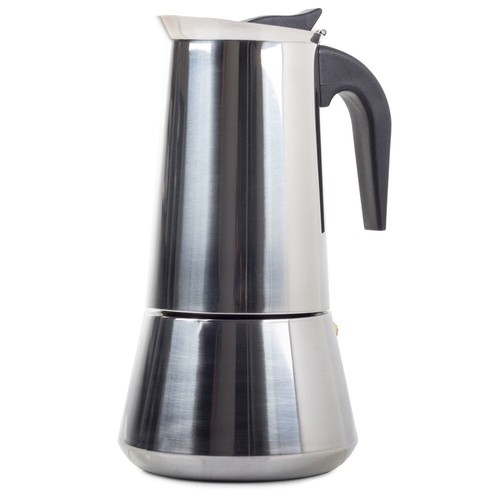 Caffettiera acciaio inox moka - caffettiera,