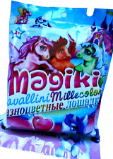 Lotto di 25 Bustine MAGIKI CAVALLINI MILLECOLORI FIGURES 3D  DEAGOSTINI