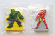 Avengers Marvel 2017 Iron Man e Hulk Gadget sorpresa 2D patatine San Carlo 