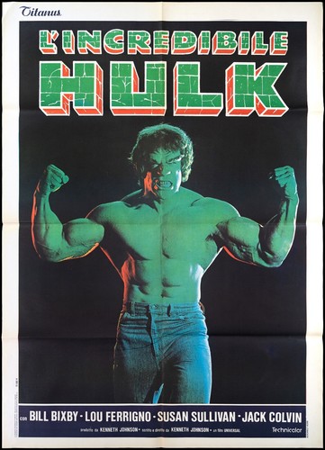 Incredibile hulk manifesto - l'incredibile,