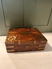 Scatola Gurka Legno e Ottone