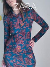 ZARA vestito midi Floreale e