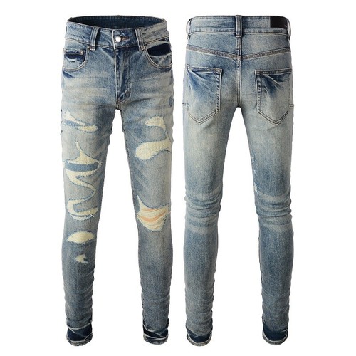 Jeans skinny lavati - , blu