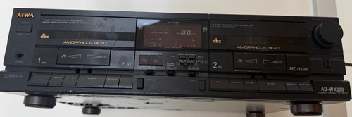 Aiwa wx808 stereo - ad-wx808, cassette