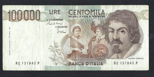 Repubblica italiana 100000 - italiana,