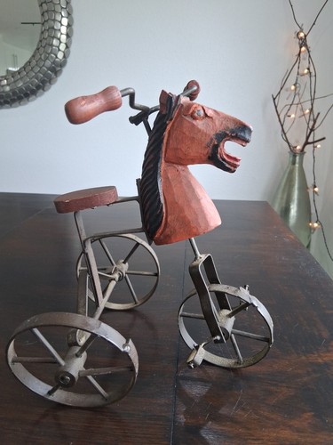 Velocipede vintage horse head - velocipede,