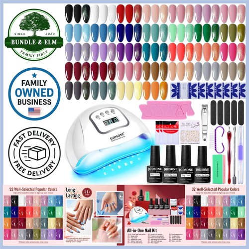 Complete gel nail kit - gel,
