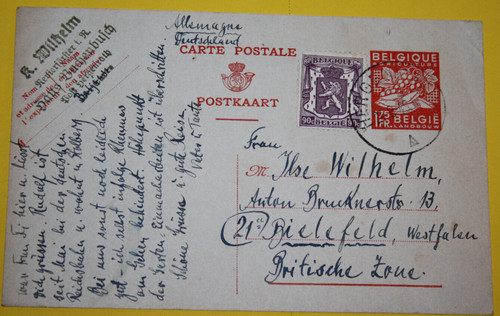 Belgio intero postale - intero,