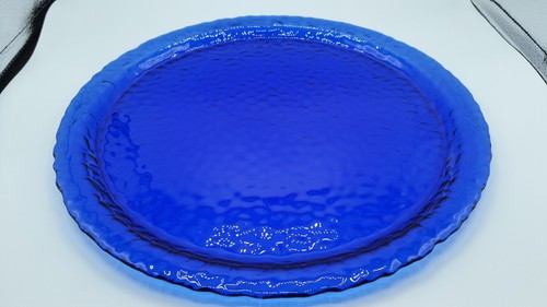 Vassoio vetro blu - blu, 33