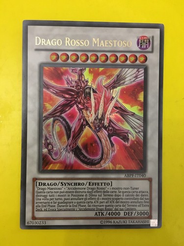 Carta drago rosso - drago,