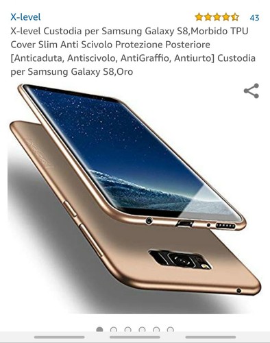 Custodia cover per samsung - custodia,