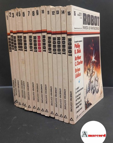 Robot rivista fantascienza - robot.,