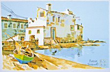 ALDO RISO serigrafia d'autore