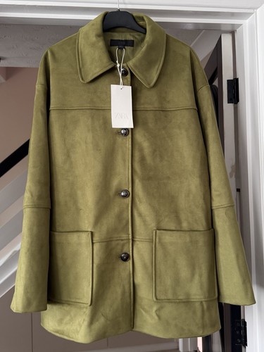Cappotto zara verde pistacchio - zara,