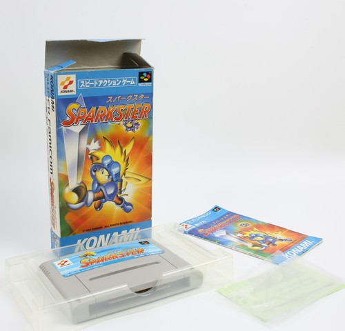 Sparkster sfc snes super - sparkster,