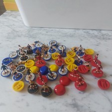 Subbuteo LOTTO MISTO GRAVEYARD SPARES HW ROTTI E BASI RUGBY