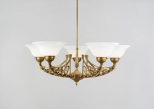 Lampadario premium ottone