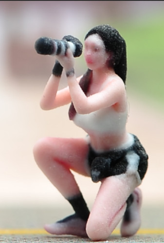 Bambola statuina miniatura