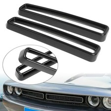Inserti griglia anteriore copertura decorativa per Dodge Challenger 15-19 carbonio