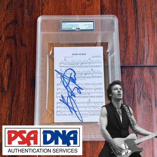Autografo bruce springsteen - autografo,