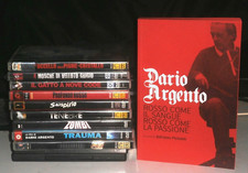 Dario Argento Rosso come il Sangue...+ 10 DVD Profondo Rosso, Suspiria, Tenebre