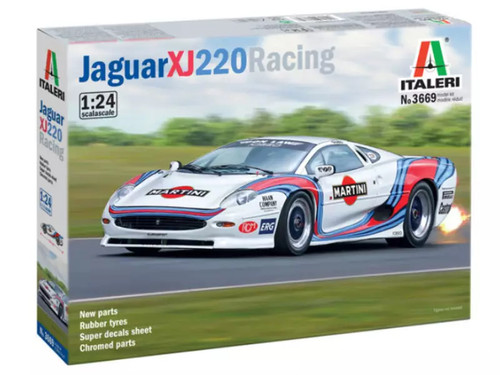 Italeri jaguar 220 racing - italeri,