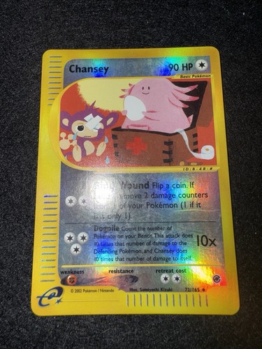 Pokemon chansey 165 reverse - 72/165,