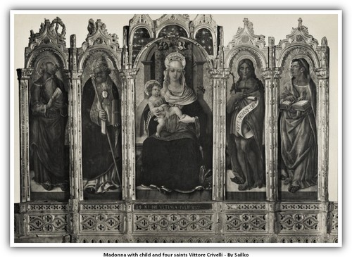 Madonna con bambino - , e