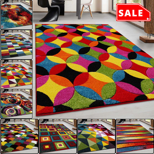 Tappeto multicolore grande